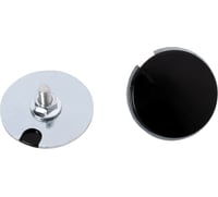 La choppers Fairing Mirror Removal Plug - Gloss Black