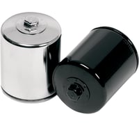 K & n Oil Filter - Black - Twin Cam