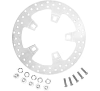 Coastal moto Brake Rotor - 320 mm - Front - Polished - '24 FLHX/FLTR