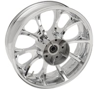 Coastal moto Wheel - Largo 3D - Rear - Single Disc/with ABS - Chrome - 18x5.5