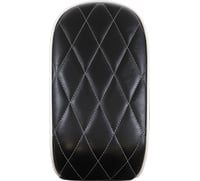 Le pera Bare Bones Pillion Pad - White Diamond - Black - FL/FX '18-'23