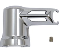 Ciro Fuel Line Fitting Cover - Chrome