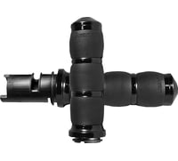 Avon grips 3-Ring Velvet Air Grips - TBW - Black