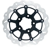 Gbrakes Wave® Brake Rotor - Front - 13" - Narrow Band - Machined Black