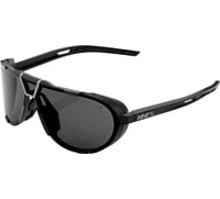 100% Westcraft Sunglasses - Matte Black - Smoke