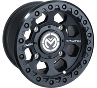 Moose utility Wheel - 23X - Front - Black - 12x7 - 4/156 - 4+3