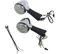 Custom dynamics Rear LED Tun Signal Ringz - Smoke - Scout