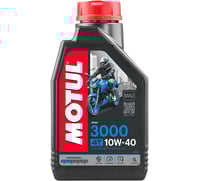 Motul 3000 Mineral 4T Engine Oil - 10W-40 - 1L