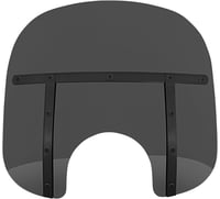 Memphis shades Fats Windshield - Dark Black Smoke - 13"