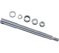 Drag specialties Axle Kit - Front - Chrome