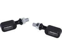 Drag specialties Marker Light - Clear/Amber - Matte Black