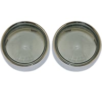 Custom dynamics Bullet Signal Lenses - Chrome/Smoke