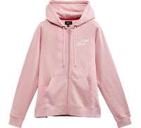 Alpinestars Women's Ageless Zip Hoodie Pink/White 
