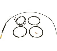 La choppers Cable Kit - Stock Handlebars - Black