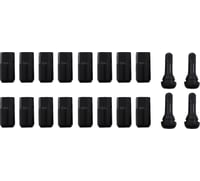 Moose utility Lug Nut - 12 mm x 1.50 - Black - 16 Pack
