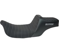Slyfox High Noon Seat - Vinyl - Classic Stitch - Gray Logo - FL '97-'07