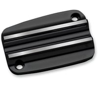 Covingtons Master Cylinder Lid - Brake - Front - Finned - Black