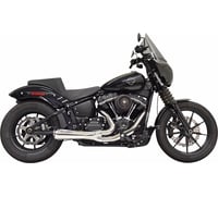 Bassani xhaust 2-into-1 Ripper Short Exhaust System - Chrome - 49-State