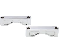 Klock werks Hugger Front Fender Mounting Blocks - For 21" Wheels - Chrome