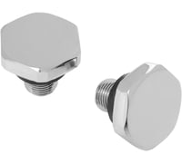Drag specialties Upper Fork Tube Cap - Chrome
