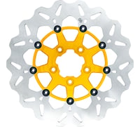 Gbrakes Brake Rotor - Rear - Gold