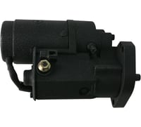 Terry components Starter Motor - Harley Davidson - Black Wrinkle