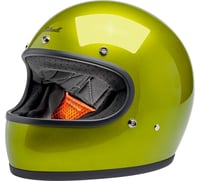 Biltwell Gringo Helmet - Metallic Lime - 2XL