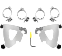 Memphis shades Road Warrior Mounting Kit - Polished - FXLR