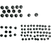 Drag specialties Bolt Covers - Black