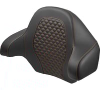 Saddlemen Tour Pak - Dragon Scale - Orange Stitch - FLH/FLT '14-'24