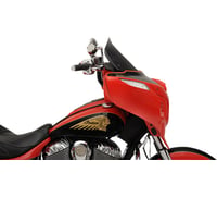 Klock werks Flare™ Windshield - 14" - Tall - Dark Smoke - Indian