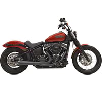Bassani xhaust 2-into-1 Road Rage III Exhaust System - 49-State - Black