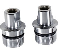 Drag specialties Lower Fork Tube Cap - Chrome