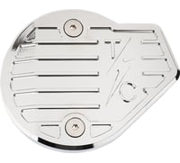 Thrashin Supply CO. Cam Cover - Gen 2 - Finned - Chrome - M8