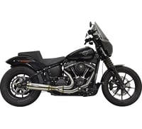 Bassani Xhaust 2-into-1 Exhaust System with Superbike Muffler - Stainless Steel - Catalytic Converter - 49 State