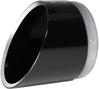 Khrome werks 4-1/2" End Cap - Edge - Black