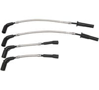 Magnum shielding Spark Plug Wire Set - Polished Stainless - Softail '18+