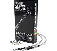 Goodridge Brake Hose Kit - Rear - FLST/FXCW/FXS/All Softails '08-'13