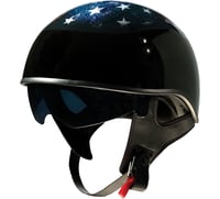 Z1R Vagrant Helmet USA Skull Black 
