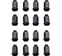Itp Lug Nut - Black - 12 mm