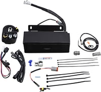 Ultracool Below Regulator Mount Oil Cooler- Gloss Black