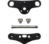 Hawg halters Triple Tree Kit - Black - 49 mm