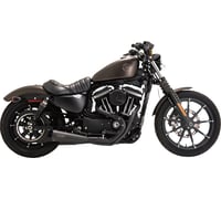 Vance & Hines 2-into-1 Upsweep PCX™ Exhaust System - Stainless Steel - Black