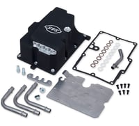 S&s cycle Motor Install Kit - Black - FXD