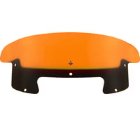 Klock werks Kolor Flare™ Windshield - 8" - Orange - Indian