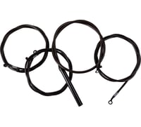 La choppers Handlebar Cable/Brake Line Kit - Complete - 12" - 14" Handlebars - Midnight