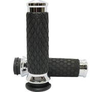 Avon grips Grips - Diamond Contour - Chrome - TBW