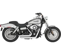 Vance & hines Shortshots Staggered Exhaust System - Chrome