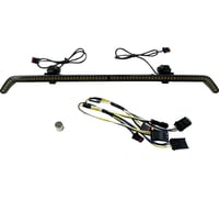 Custom dynamics Fairing Vent - Turn Signals - Black - Smoke Lens