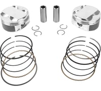 JE Pistons Piston Kit - 4.016" Bore - 4.500" Stroke - 12.0:1 CR - 108" M8